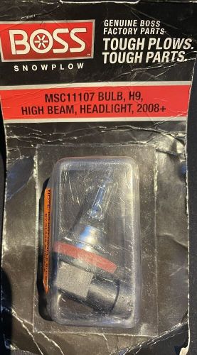 New boss snow plow oem h9 high beam light bulb msc11107 for 2008+ plow lights