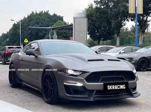 For ford mustang gt 2018-2023 upgrade front bumper cover body kits pp unpainted