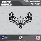 Graphics kit for yamaha yfz450 yfz450r (2014-2023) prime series - white 16mil