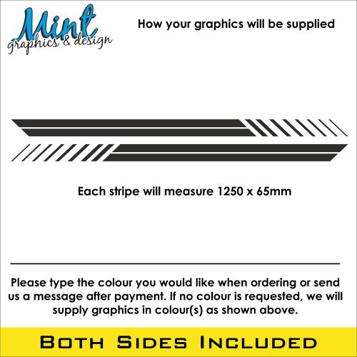 Mazda mx5 eunos roadster side stripes decals stickers graphics free p&amp;p 013