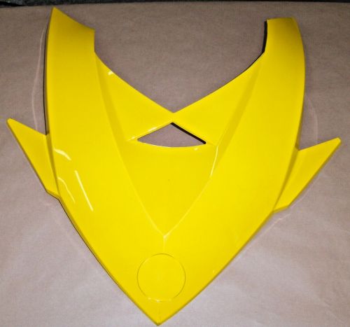 2010-2012 genuine ski-doo snowmobile hood body panel rev-xp yellow # 517304529