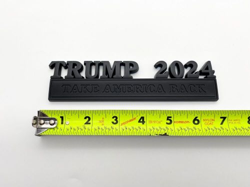 2x trump edition badge emblem car fender trunk tailgate decal sticker 2.5in