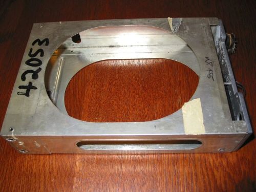 Bendix king kx-155 tray complete with wiring connector &amp; both antenna connectors