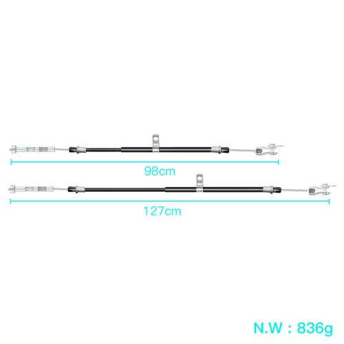 2 x long and short brake cable lines club car precedent 103528701+103528702