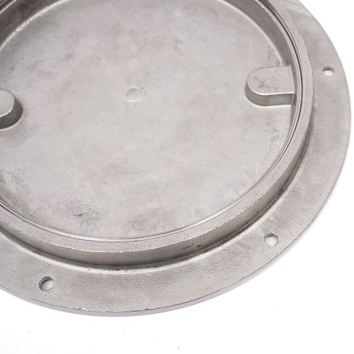 6 inch boat deck plate marine  yacht stainless steel access hatch disc d197mm