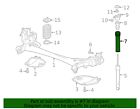 Genuine mazda dust shield bdts-28-015