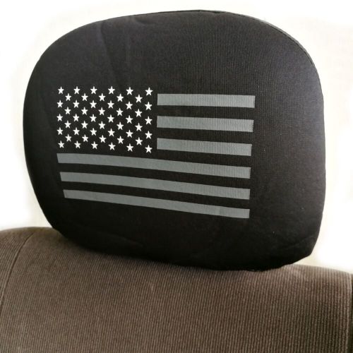 For honda new american flag design front rear car truck suv seat covers set