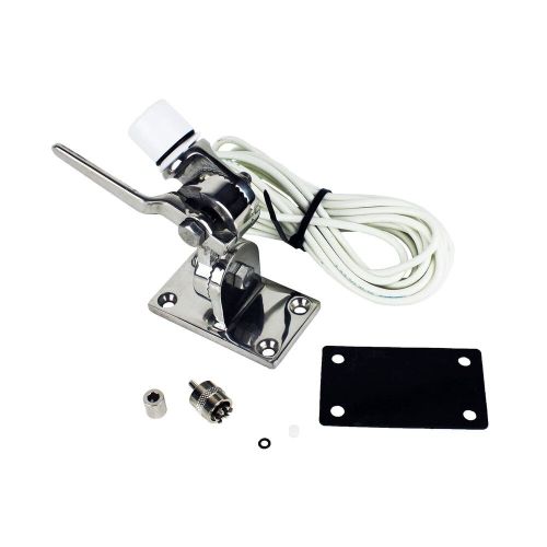 Shakespeare qcm-s quick connect ss antenna ratchet mount w/ cable