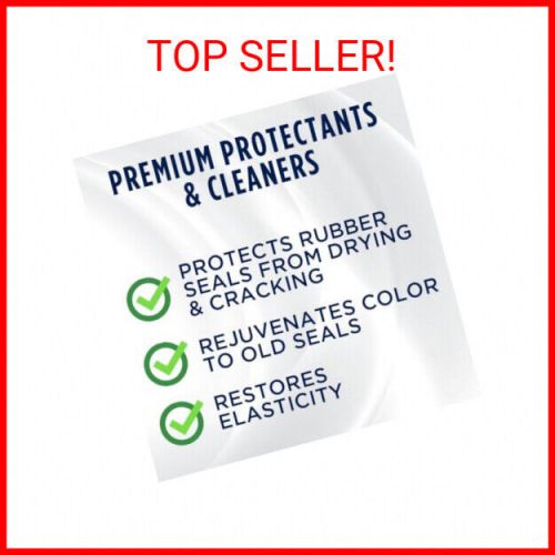 303 products rubber seal protectant (3.4 floz) protects &amp; conditions seals on do