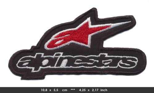 Alpinestars patch iron on motorcycle racing suit motorsport moto gp v1-