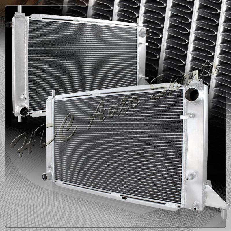 1996 ford mustang manual trans aluminum high capacity tri-core racing radiator