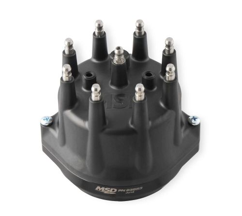 Msd 23853 msd black, oldsmobile v8 dual sync distributor