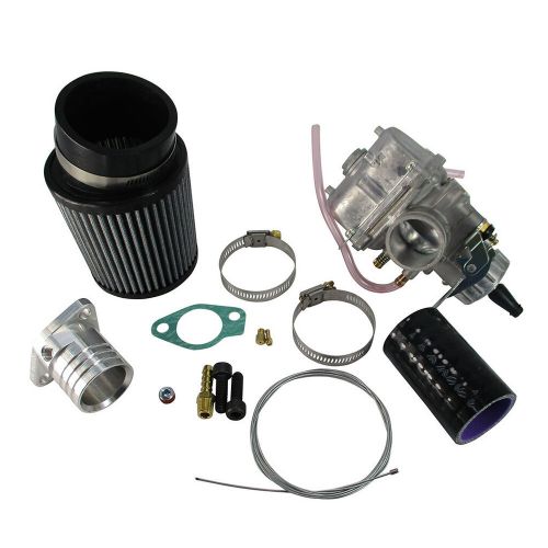 34 mm mikuni round slide carb kit, gx390 predator 420 mikuni-34rs-kit-gx390-gas