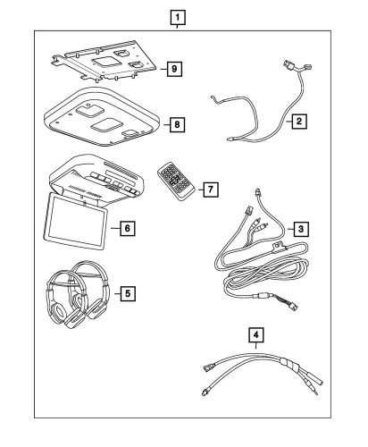 Genuine mopar bracket 68037918ab