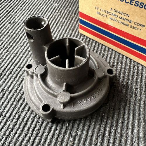 Johnson evinrude 5.5 hp &amp; 6 hp water pump housing 303442 1950&#039;s thru 1976 new