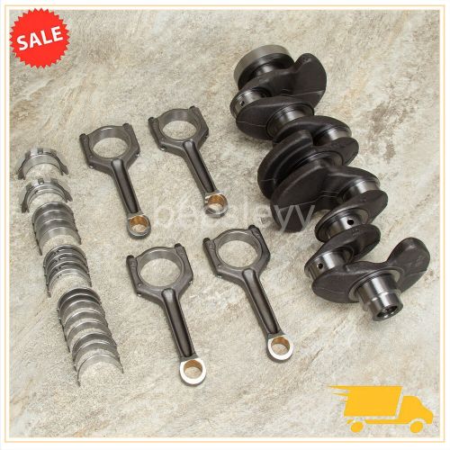 Crankshaft &amp; 4pcs con rod + bearing set for bmw 11217640165 11247624616 n20b20a