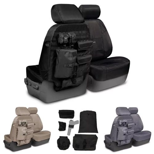 Coverking tactical ballistic molle custom fit seat covers for gmc sierra 2500