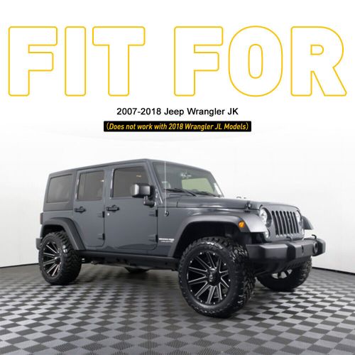 Top roof water rain gutter extension for jeep wrangler jk 2007-2017 accessories