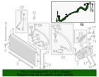 Genuine ford liquid &amp; suction hose assembly dg9z-19a834-m