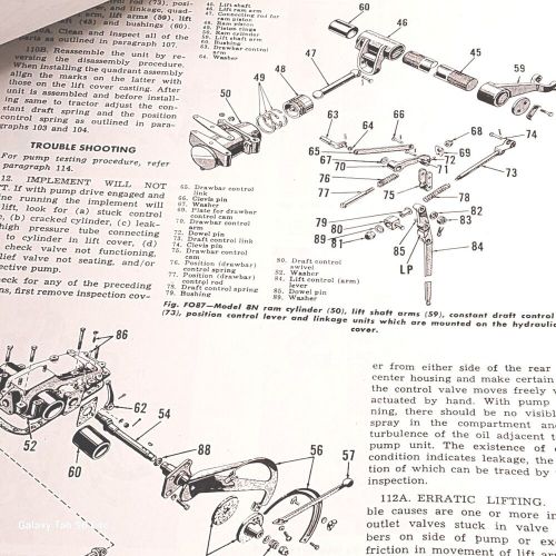 Ford 2n 8n 9n tractor service repair shop manual fo4