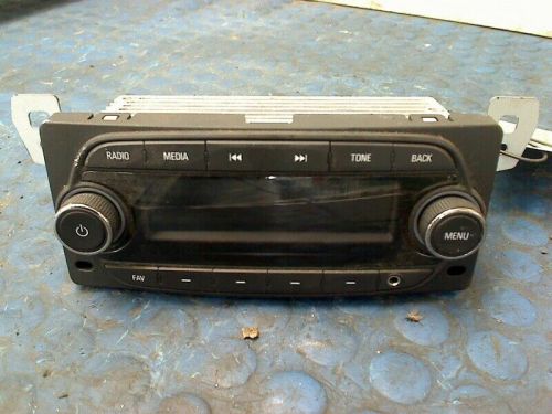 Radio controls control panel radio opel karl 2016 42451287-