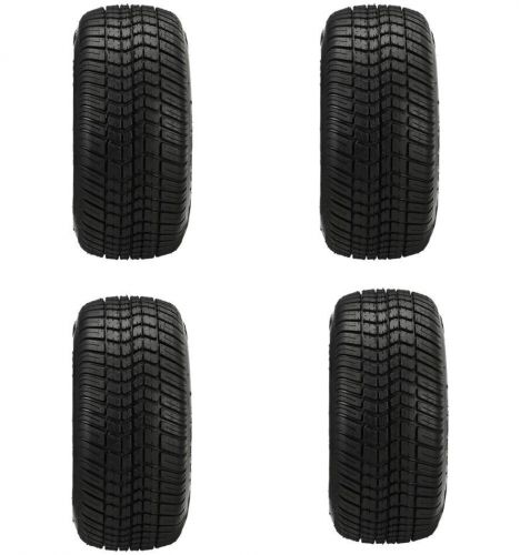 (4) golf cart 205/65-10(20.5x8.00-10) 6 ply lsi elite dot street/turf tires