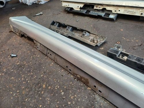 Bmw 3 f30 f31 lci m sport righ o/s side skirt with brackets a83 glacier silver