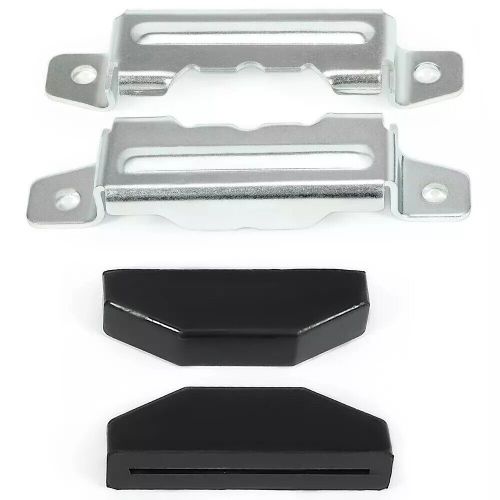 Pair for 64-72 gto skylark transmission crossmember mount bracket and insulator