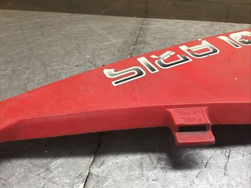 Side cover right red gas tank panel # 5430971 polaris 1993 atv 350 l