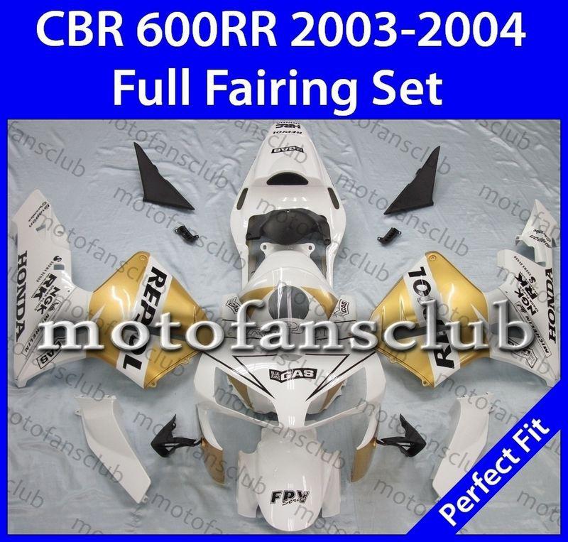 Fit honda cbr600rr 03 04 cbr 600 rr 2003 2004 fairing kit bodywork #49 b