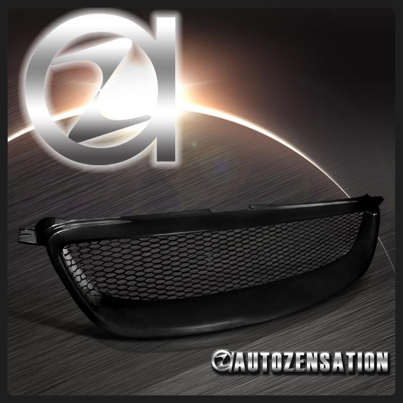 03-08 toyota corolla ce le s jdm black hood grill & metal mesh