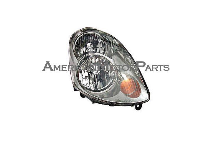 Passenger side replacement headlight halogen 03-04 infiniti g35 4dr - 26010ac025