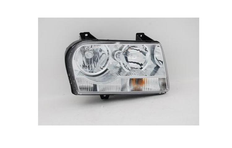 Passenger side replacement headlight 08-09 chrysler 300 2.7l 3.5l - 4805756ak