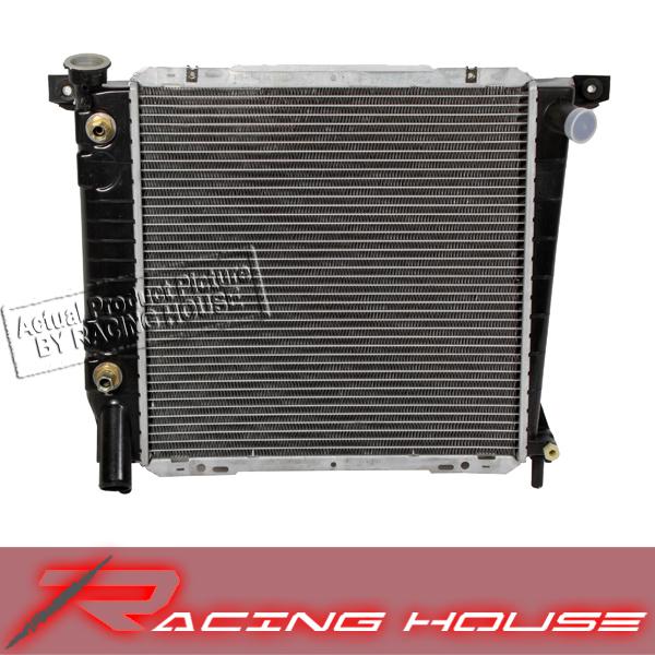 1985-1990 ford bronco 2-row cooling radiator replacement assembly  2.8l v6 a/t