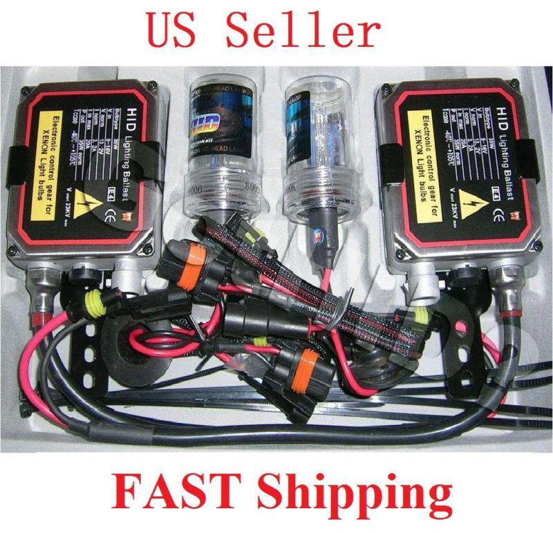 55w 9003 h4 bi-xenon high /low hid conversion kit 4300k oem white