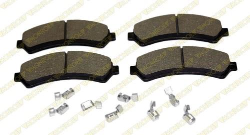 Monroe dx726 brake pad or shoe, front-monroe dynamics brake pad