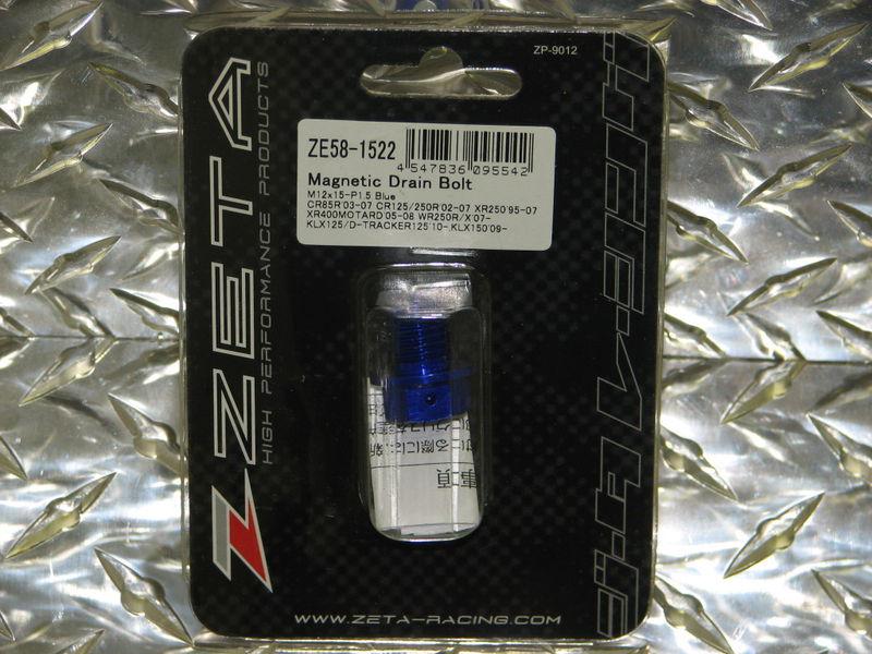 Zeta magnetic drain bolt fits honda crf 50 f crf50 f 1999-09