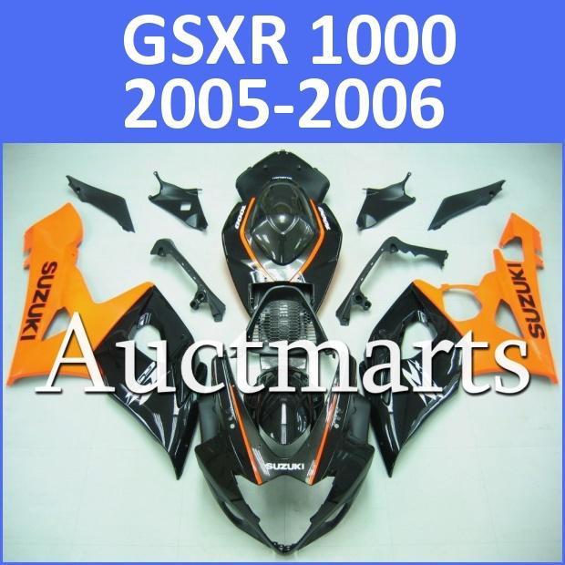 Fit suzuki 05 06 gsxr 1000 gsx-r 2005 2006 fairing bodywork plastics k5 e33 d10