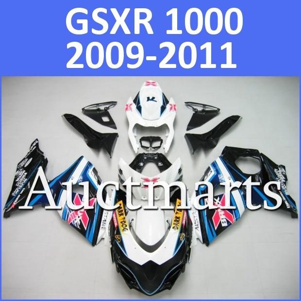 Fit suzuki 09 10 11 12 gsx-r 1000 2009 2010 2011 2012 fairing k9 k1 d10