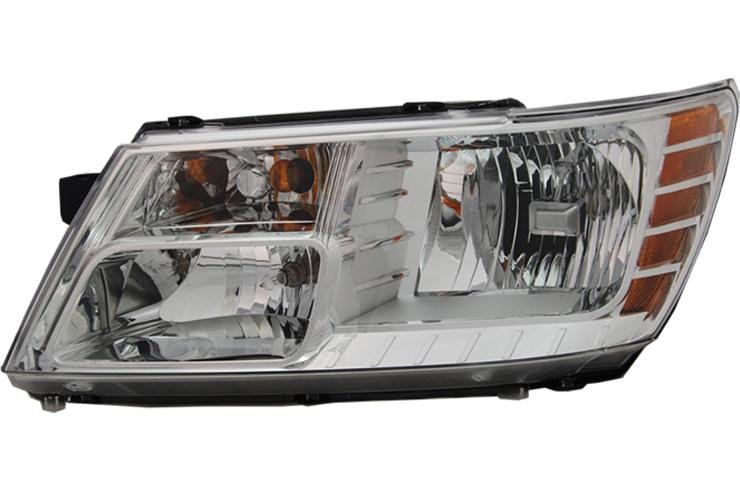 Eagleeye pair replacement headlight head lamp 09-11 dodge journey code lme