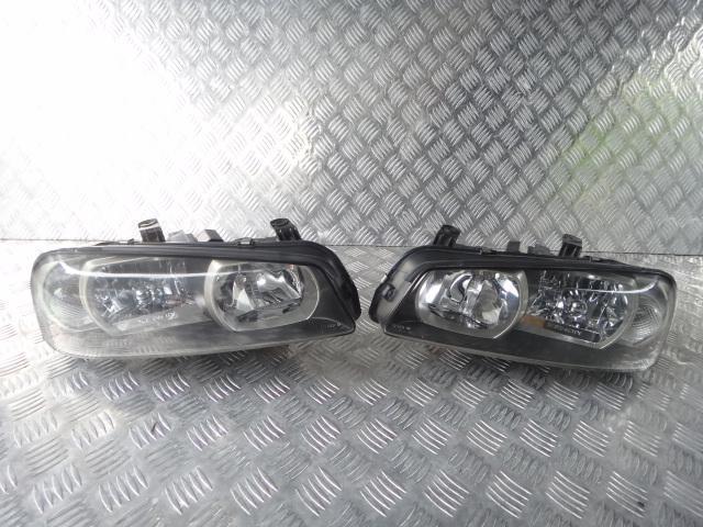 Jdm 99-03 skyline r34 gtr gtt front black hid xenon headlights lights oem