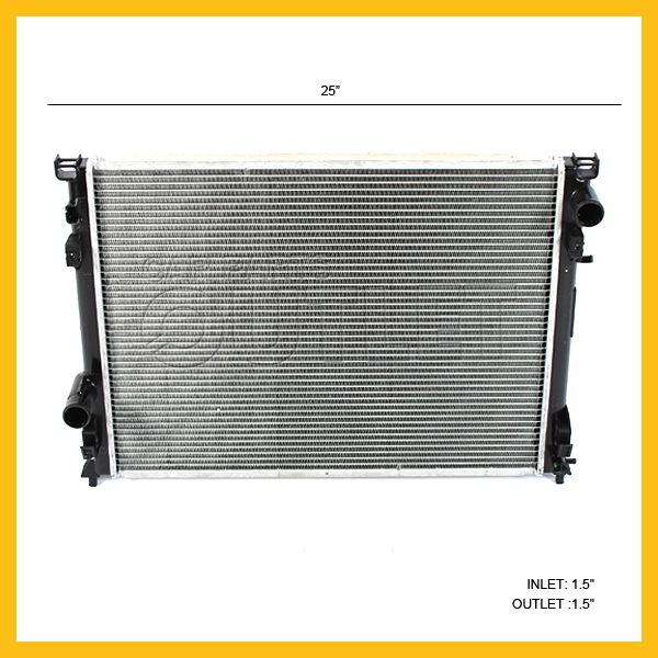 05-10 chrysler 300c 08 09 challenger 06 charger magnum radiator 3.5 5.7 6.1 auto