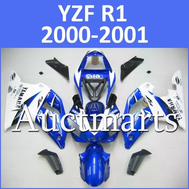 Fit yamaha yzf r1 00 01 yzfr1 2000 2001 1000 fairing kit bodywork c7 d13