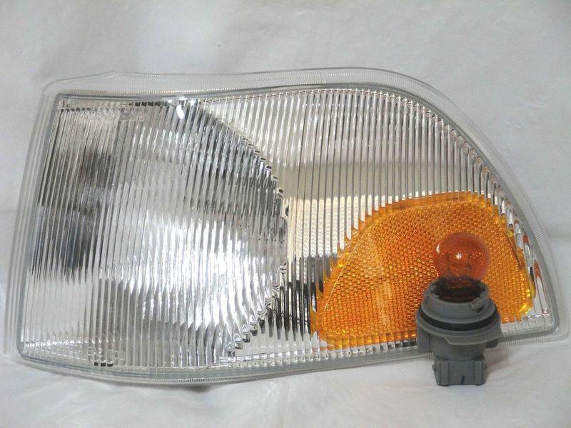 Volvo 98-00 c70 s70 v70 turn signal park light lamp l h driver side w/bulb new