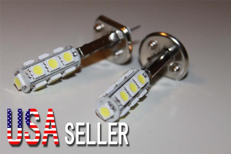 New 2x  h1 13 5050 smd smt car led fog light bulb white