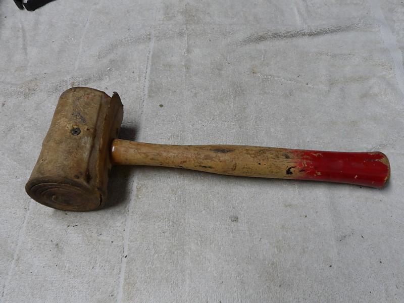 Rawhide mallet