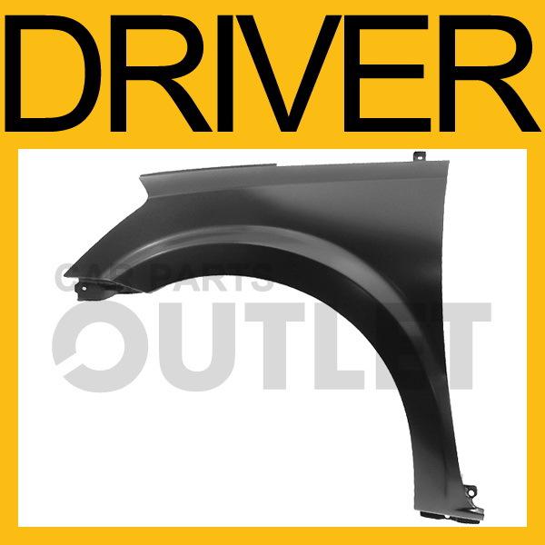 2004-2009 nissan quest left primed fender assembly s/sl