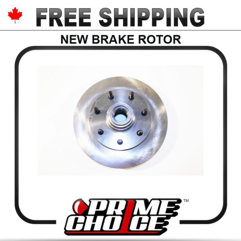 1 premium new disc brake rotor for front fits left driver / right passenger side