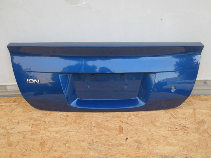 03 04 05 06 07 saturn ion rear trunk lid cover oem