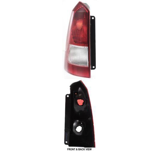 03-07 ford focus station wagon taillight black housing left lh driver side new